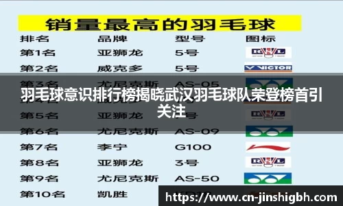 羽毛球意识排行榜揭晓武汉羽毛球队荣登榜首引关注